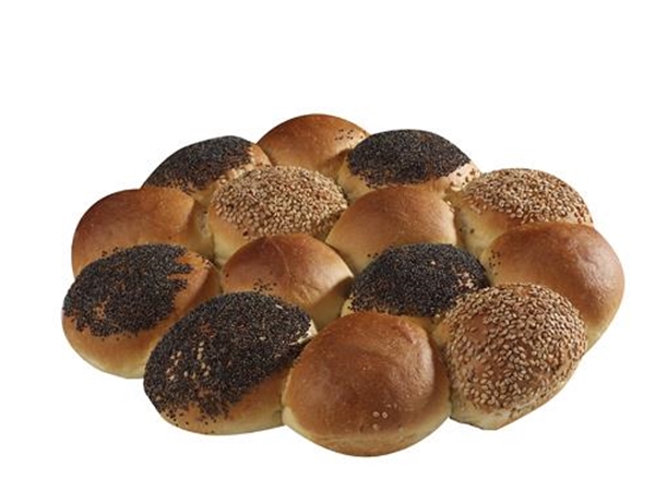 PARTYBROOD WIT 14 mini broodjes